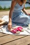 Women's Fujya Bow Detailed Comfortable Non-Slip Sole Summer Slippers - 3