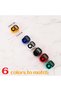 Digital Finger Counter Pack 6 LED Adjustable Ring Knitting Row Counters – Assorted - 2