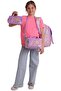 Flowers Printed Lilac Girls' Triple Primary School School Bag Set - Setcc-C4071A - 4