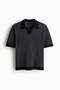 Regular Fit Linen-blend polo shirt - 5