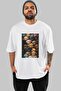 For Dog Lovers White Oversize T-Shirt with 30 Pre-Printed Dog Images 100% Cotton Unisex Dog Lover Premium Design - 2