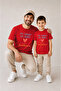 Father Son Combination Sold as a Single Item 100% Cotton Oversize T-Shirt Father's Day Gift