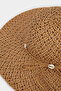 M8811Azbg189 Beige Women's Straw Hat - 3