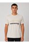 Men's Embroidery Print Detailed Crew Neck Regular Fit 100% Cotton T-Shirt
