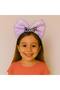Purple Bow Headband with "Love" in LED Lights? Girls' Party Headband BX - 2