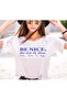 تي شيرت كاجوال مطبوع عليه عبارة Be Nice Boyfriend