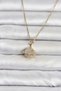 316L Steel Chain Gold Color Planet Model Women's Necklace