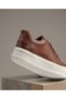 Gd0119 Genuine Leather 4-Season High Eva Sole Brown Sports Classic Sneaker Shoes Suitable for Long-Term Standing - 2
