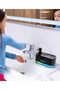 Bestseek Hand and Dish Soap Dispenser Set for Kitchen, Dual Soap Dispenser with Sponge Holder, 3-in-1 Countertop Soap Pump - 7
