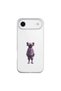 iPhone 17 Air Compatible No Face 4 Design Transparent Case
