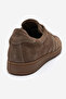 Men's Flat Sole Lace-Up Sports Shoes Real Suede Leather Fr 264103 Toprak - 3