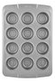 12-Cup Muffin Tin Chrome