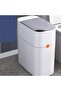 Stylish Automatic Sensor Trash Can, Induction Opening & Closing, Humanized Sensing Distance, Manual Operation, Garbage Bag Absorption Design