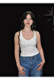 Women's Basic Ribbed V-Neck Tank Top