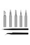 Professional Soldering Iron Kit with Interchangeable Tips - 5