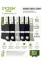 Men's Bamboo Socks Seamless 6-Piece Set