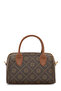 Brown Women's Hand and Cross Shoulder Bag 05Fo25K5103 - 6