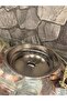حجر حمام نحاسي 20 سم، حجر حمام من عهد الأتراك، حجر حمام مطرز بالفضة، حجر حمام فاخر - 4