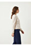 Sequin Embroidered Tulle Detailed Jacket - 4