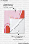 Modern Striped Pink Beach Towel - Minimalist Wavy Form Coral Tone Quick-Dry Towel Coverlet - 8