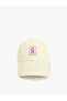 Cotton Embroidery Detailed Cap Hat