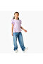 Crew Neck Short Sleeves T-shirt with Ruffle Detail - 6