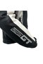 Titan Black and White Motorcycle Jacket 3 Seasons Full Protection Ce Certified - 4