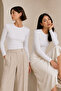 Women's 2-Piece Cotton & Modal Crew Neck Long Sleeve Basic Undershirt - Advantage Pack of 2
