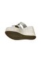 Women's Wedge Platform Heeled Glittery Slippers - 5