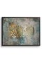 Hearts Find Rest Islamic Wall Art | Framed Canvas Print | Arabic Calligraphy Decor for Living Room, Bedroom, Office & Gift - 3