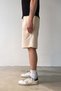Waist Lace Up Linen Shorts - 2