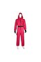 Squid Game Cosplay Jumpsuit With Belt+Gloves+Masks - S, 155-165cm - 8
