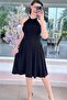 Halter Neck Viscose Dress 6Y278 - 3