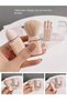 8 in 1 Travel Brush Set |   Small and Portable Package |   The Set Includes Powder Brush, Sponge, Eyeshadow Brush, Eyebrow Brush, and Lip Brush. |   Perfect for On-The-Go Beauty - 8