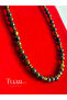 Unisex Tiger's Eye Hematite Natural Stone Necklace Daily Use Grounding Power and Energy - 4