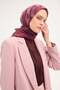 Tencel Monare Scarf Shawl Pattern Dark Fuchsia 90X90 - 2