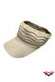 Summer Glitter Textured Flexible Visor Hat Uv Sun Protection Casual Beach Tennis Hat - 2