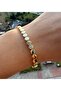Three-Piece Stylish Modern Trend Models Steel Bracelet Combination 21 cm Adjustable Non-Tarnish - 3