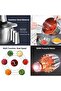 4L Stainless Steel Electric Meat Chopper, 550W Food Processor with Interchangeable Blades, Safety Lock, Manual Control, Silver - 7