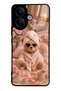 Vivo V60 Lite Glossy Phone Case with Pink Teddy Spa Design