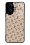 Vivo V60 Lite Dark Cream Lv Design Glossy Phone Case