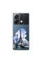 Poco X6 Compatible Paris 2 Design Transparent Case