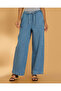 Women Blue Embellished Wide Leg Jeans