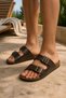 Size 46 Colorful Figured Fancy Slippers