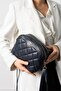 Sori̇sso Embroidered Leather Shoulder and Crossbody Women's Bag - Top Quality - 3