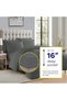 7 Piece Bed-In-A-Bag Solid Color Comforter & Sheet Set, Full, Gray - 2
