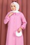 Striped Button-Down Shirt Tunic Pink - 2