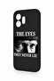 Honor 600 Compatible Atatürk Eyes Patterned Silicone Case - 4