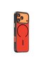 iPhone 17 Pro Compatible Case Magsafe Supported Lora Pc Cover - Red-Grey - T42735 - 2