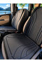 Car Seat Cushion Universal 7-Piece Seat Protector Anti-Sweat Fabric Non-Slip Base Airbag Isofix Compatible - 2